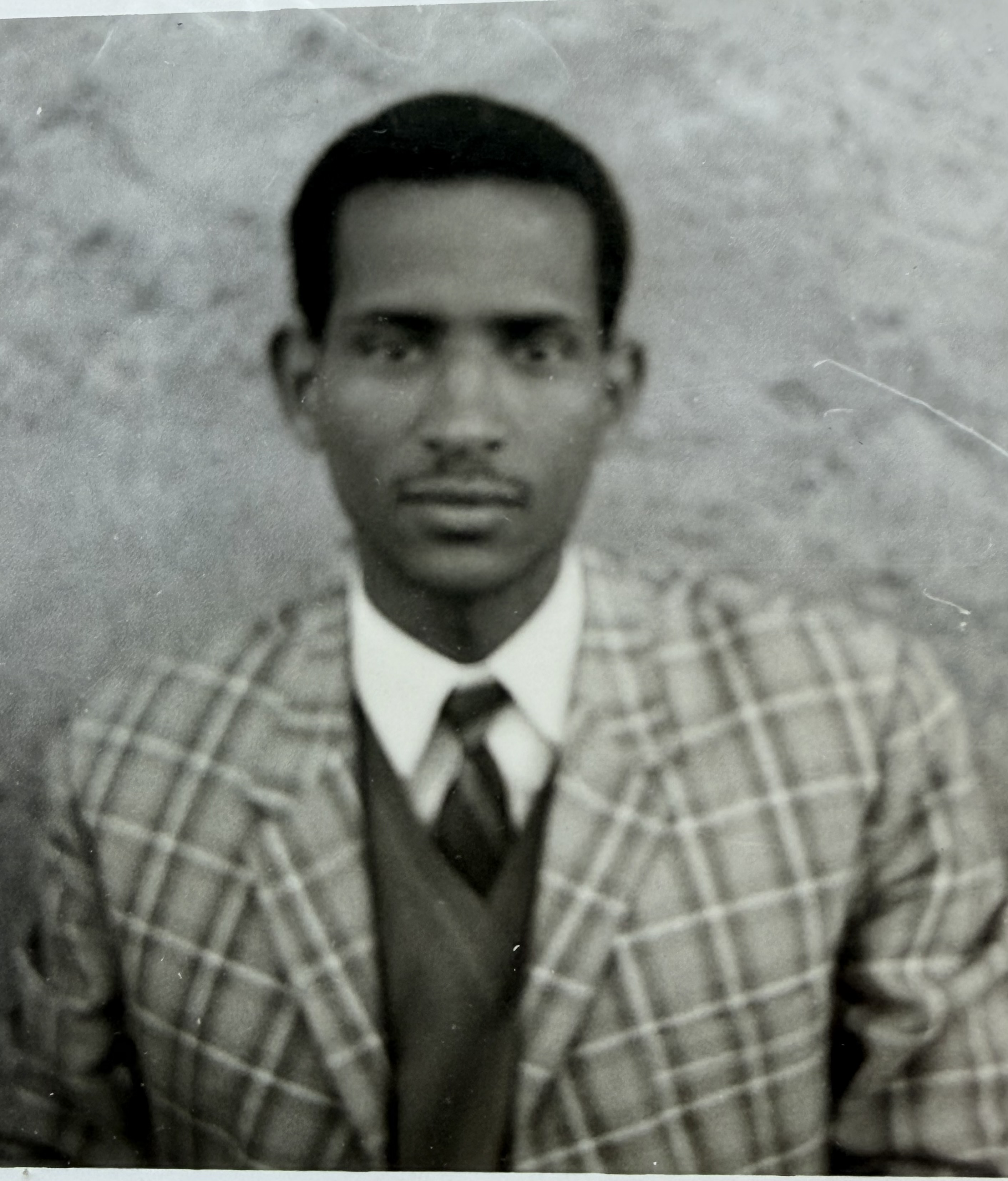 Historical portrait of Menghisteab
